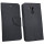Elegante Buch-Tasche Hülle für das HONOR 6C in Schwarz Leder Optik Wallet Book-Style Cover Schale @ cofi1453®