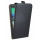 HTC DESIRE 830 // Klapptasche Schutztasche Schutzhülle Flip Tasche Hülle Zubehör Etui in Schwarz Tasche Hülle @ cofi1453®