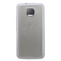 Lenovo Motorola Moto G5S PLUS // Silikon Hülle Tasche Zubehör Gummi Bumper Schale Schutzhülle Zubehör in Transparent @ cofi1453®