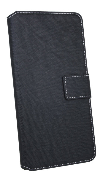 Elegante Buch-Tasche Hülle für das HUAWEI MATE 10 LITE in Schwarz Leder Optik Wallet Book-Style Cover Schale @ cofi1453®