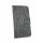 Elegante Buch-Tasche Hülle für das Lenovo Motorola Moto E3 in Anthrazit Leder Optik Wallet Book-Style Cover Schale @ cofi1453®