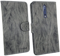 Elegante Buch-Tasche Hülle für das Nokia 8 in...