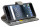 Elegante Buch-Tasche Hülle für das Nokia 5 in Anthrazit Leder Optik Wallet Book-Style Cover Schale @ cofi1453®