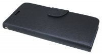 Elegante Buch-Tasche Hülle für das LENOVO K8 NOTE (5,5") in Schwarz Leder Optik Wallet Book-Style Cover Schale @ cofi1453®