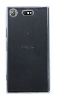 Sony XPERIA XZ1 COMPACT // Silikon Hülle Tasche Case Zubehör Gummi Bumper Schale Schutzhülle Zubehör in Transparent @ cofi1453®