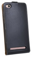 Xiaomi Redmi 5A // Klapptasche Schutztasche Schutzhülle Flip Tasche Hülle Zubehör Etui in Schwarz Tasche Hülle @ cofi1453®