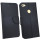 Elegante Buch-Tasche Hülle für das XIAOMI REDMI NOTE 5A PRIME in Schwarz Leder Optik Wallet Book-Style Cover Schale @ cofi1453®