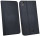 Elegante Buch-Tasche Hülle für das SONY XPERIA STYLE (T3) in Schwarz Leder Optik Wallet Book-Style Cover Schale @ cofi1453®