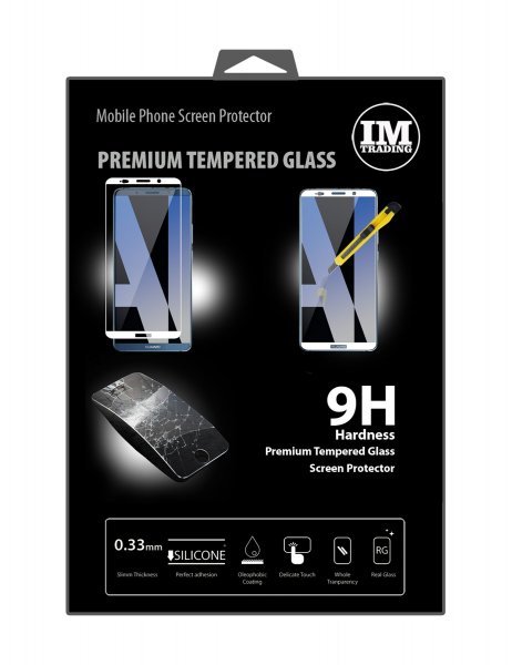 Huawei MATE 10 PRO // Premium Tempered SCHUTZGLAS 3D FULL COVERED in Weiß Panzerglas Schutz Glas extrem Kratzfest @cofi1453®