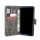 Elegante Buch-Tasche Hülle für das HUAWEI MATE 10 PRO in Anthrazit Leder Optik Wallet Book-Style Cover Schale @ cofi1453®