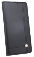 Elegante Buch-Tasche Hülle für HUAWEI MATE 10 LITE in Schwarz Leder Optik "Prestige" Wallet Book-Style Cover Schale  cofi1453®