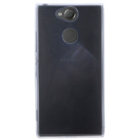 Sony XPERIA XA2 // Silikon Hülle Tasche Case Zubehör Gummi Bumper Schale Schutzhülle Zubehör in Transparent @ cofi1453®