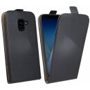 Klapptasche Schale Hülle Case Bag Chic für Samsung Galaxy A8 2018 A530F 4 Farben