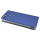 Elegante Buch-Tasche Hülle Smart Magnet für das HUAWEI P SMART Leder Optik Wallet Book-Style Cover in Blau Schale @ cofi1453®
