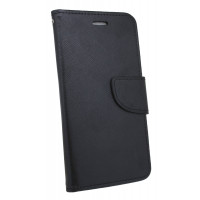 Elegante Buch-Tasche Hülle für das ASUS ZENFONE 4 MAX (ZC520KL) 5,2" Schwarz Leder Optik Wallet Book-Style Schale @ cofi1453®