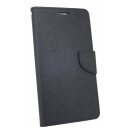 Elegante Buch-Tasche Hülle für das SONY XPERIA XA2 ULTRA in Schwarz Leder Optik Wallet Book-Style Cover Schale @ cofi1453®