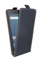 HTC U11 LIFE // Klapptasche Schutztasche Schutzhülle Flip Tasche Hülle Zubehör Etui in Schwarz Tasche Hülle @ cofi1453®