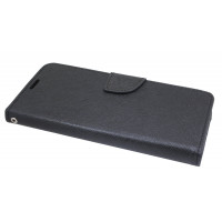 Elegante Buch-Tasche Hülle für SAMSUNG GALAXY S9 PLUS G965F in Schwarz Leder Optik Wallet Book-Style Cover Schale @ cofi1453®