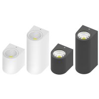 LED Aussenleuchte Aussenlampe Wandlampe Weiß Anthrazit WL.1 WL.2 Wandleuchte IP44 CE mit / ohne Leuchtmittel