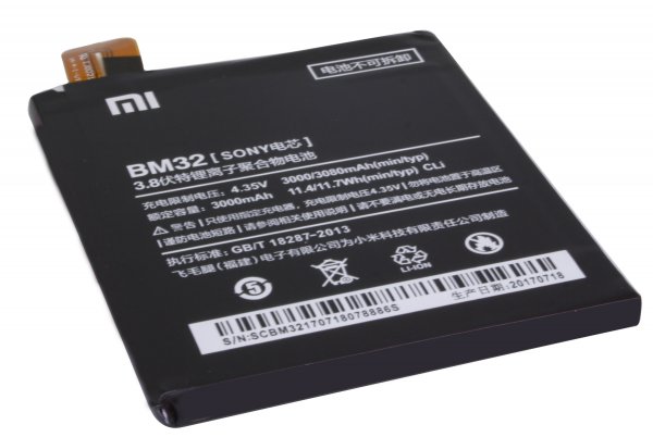 Xiaomi Mi 4 Original Akku Batterie (BM32) 3000mAh 4,35V Li-Ion