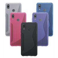 HUAWEI P20 LITE // S-Line TPU SchutzHülle Silikon...