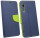 Elegante Buch-Tasche Hülle für HUAWEI P20 PRO in Blau-Grün Leder Optik Fancy Wallet Book-Style Cover Schale  cofi1453®