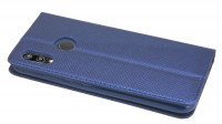 Elegante Buch-Tasche Hülle Smart Magnet für das HUAWEI P20 LITE Leder Optik Wallet Book-Style Cover in Blau Schale