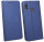 Elegante Buch-Tasche Hülle Smart Magnet für das HUAWEI P20 LITE Leder Optik Wallet Book-Style Cover in Blau Schale