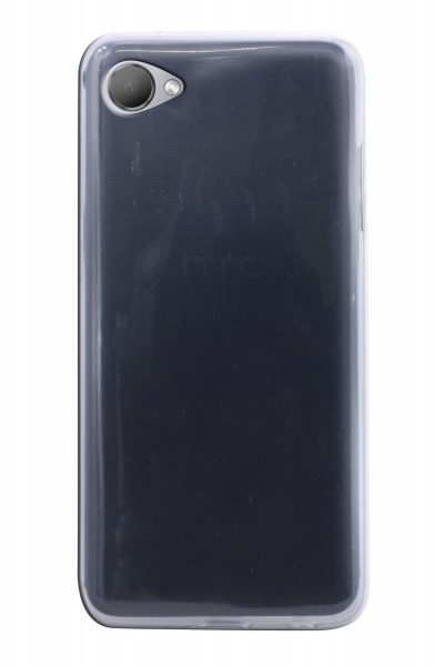 HTC DESIRE 12//Silikon Hülle Tasche Case Zubehör Gummi Bumper Schale Schutzhülle Zubehör Transparent
