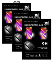 3x Panzer Schutz Glas 9H Tempered Glass Display Schutz Folie Display Glas Screen Protector für LG G7 ThinQ