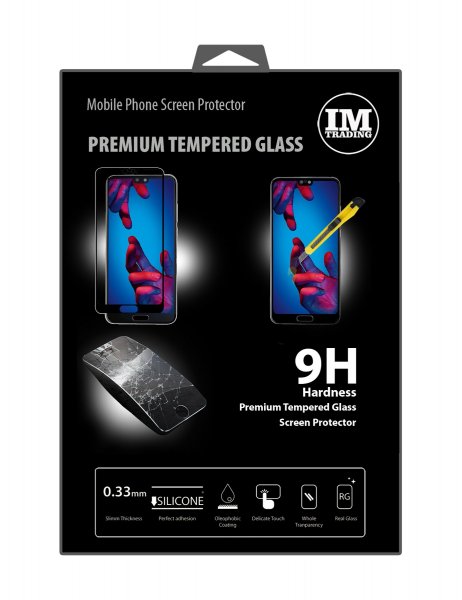 Huawei P20 PRO//Premium Tempered SCHUTZGLAS 3D FULL COVERED in Schwarz Panzerglas Schutz Glas extrem Kratzfest