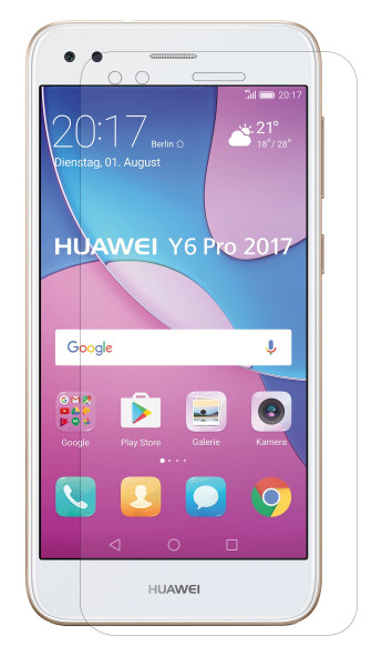 3x Premium Matt Display Schutz Folie Folien für Huawei Y6 PRO 2017