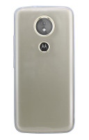 Motorola Moto E5//Silikon Hülle Tasche Case Zubehör Gummi Bumper Schale Schutzhülle Zubehör in Transparent