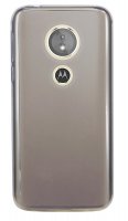 Motorola Moto E5 PLUS//Silikon Hülle Tasche Case Zubehör Gummi Bumper Schale Schutzhülle Zubehör in Smoke