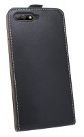 Honor 7A//Klapptasche Schutztasche Schutzhülle Flip Tasche Hülle Zubehör Etui in Schwarz Tasche Hülle