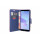 Elegante Buch-Tasche Hülle für das HONOR 7A in Rot-Blau Leder Optik Wallet Book-Style Cover Schale