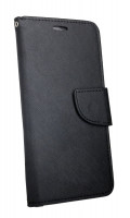 Elegante Buch-Tasche Hülle für das ZTE BLADE V9 in Schwarz Leder Optik Wallet Book-Style Cover Schale