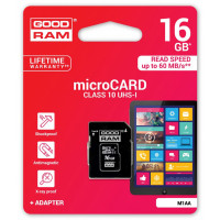 Speicherkarte MicroCARD microSDHC Karte 16GB Speicher...