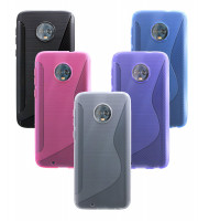 Motorola G6 Handy Silikon Schutzhülle Cover Case...