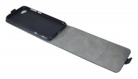HTC Desire 12//Klapptasche Schutztasche Schutzhülle Flip Tasche Hülle Zubehör Etui in Schwarz Tasche Hülle