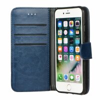 Samsung Galaxy Note 8 Handyhülle Tasche Flip Case Smartphone Schutzhülle Blau