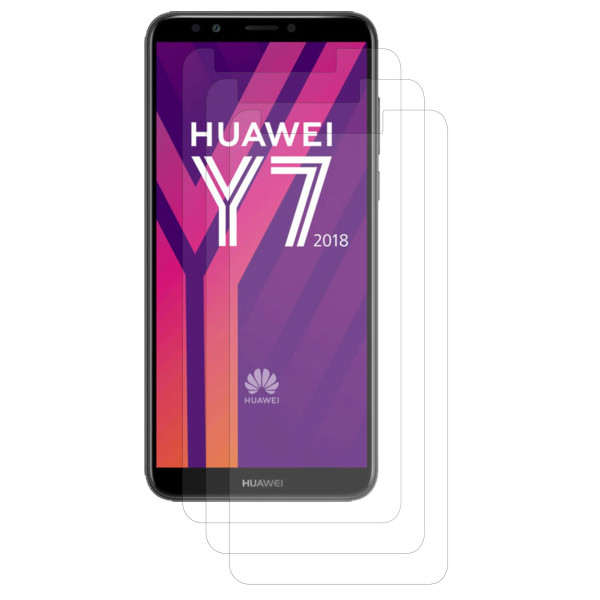 3x Premium Matt Display Schutz Folie Folien für Huawei Y7 2018