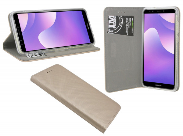 Honor 7C Handyhülle Tasche Flip Case Smartphone Schutzhülle