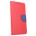 Elegante Buch-Tasche Hülle für das LG K11 in Rot-Blau Leder Optik Wallet Book-Style Cover Schale