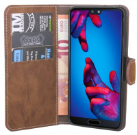 Elegante Buch-Tasche Hülle für Huawei P20 PRO...