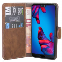 Elegante Buch-Tasche Hülle für Huawei P20 PRO...