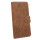 Elegante Buch-Tasche Hülle für Huawei P20 PRO in Braun Leder Optik Fancy Wallet Book-Style Cover Schale cofi1453®