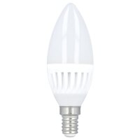 6x E27 10W LED Glühbirne Kerzenform 6000K...