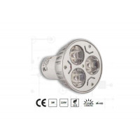 2er Pack GU10 3W LED Lampe Spot Strahler Einbauspot Rund...