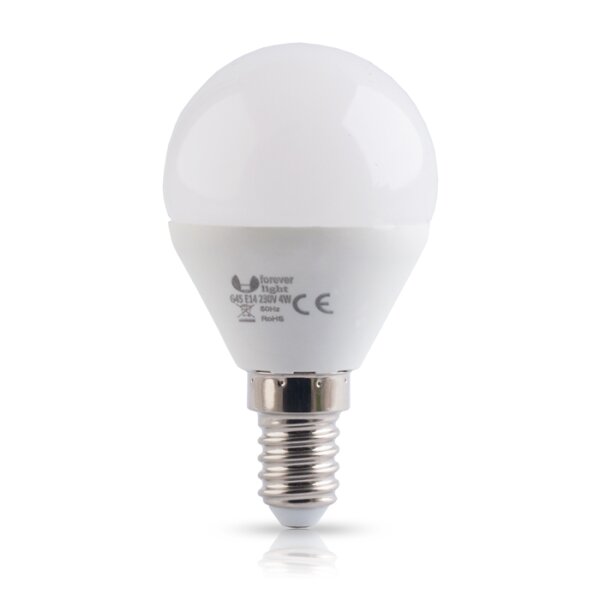 3x E14 4W LED Leuchtmittel Warmweiß Kugelform 3er Pack Ersetzt 30W Glühbirne Energiesparlampe Glühlampe Energieklasse A+